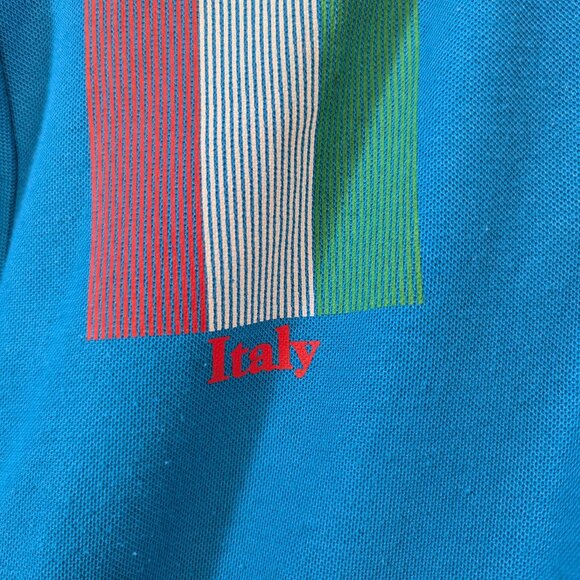 Vintage Ralph Lauren Polo Shirt Italy Flag - Men - Size L - Picture 5 of 12